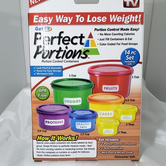New Perfect Portion Control Containers #14 Set - Picture 5 of 7